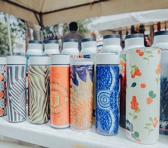 Customized drinkware design