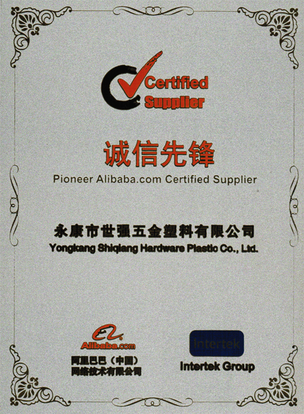 Pioneer Alibaba Certificate Supplier